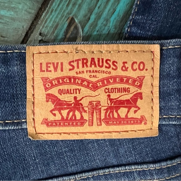 Levi's High Rise Skinny Jeans Distressed Size 31 - Picture 9 of 13